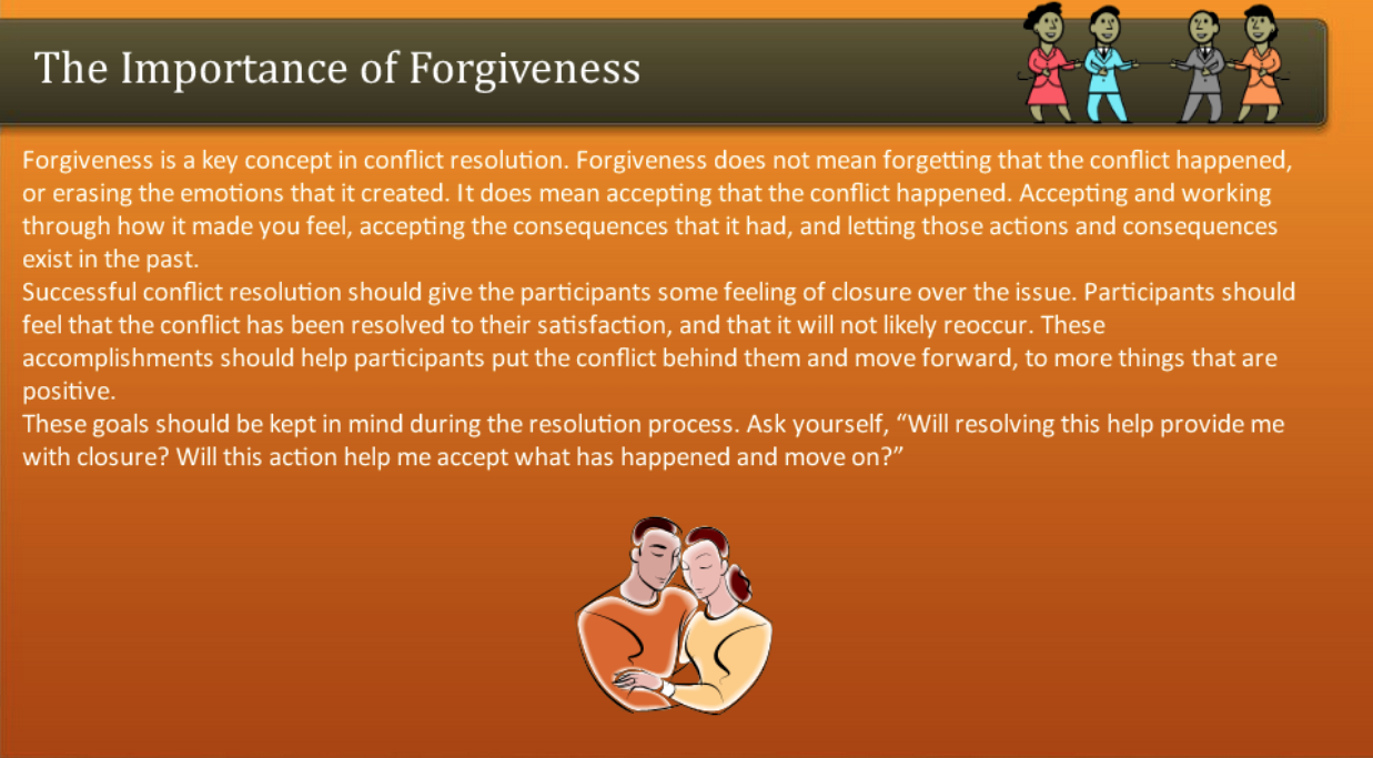 essay the importance of forgiveness